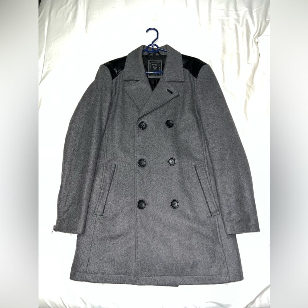 Excellent Condition Men’s Guess Peacoat